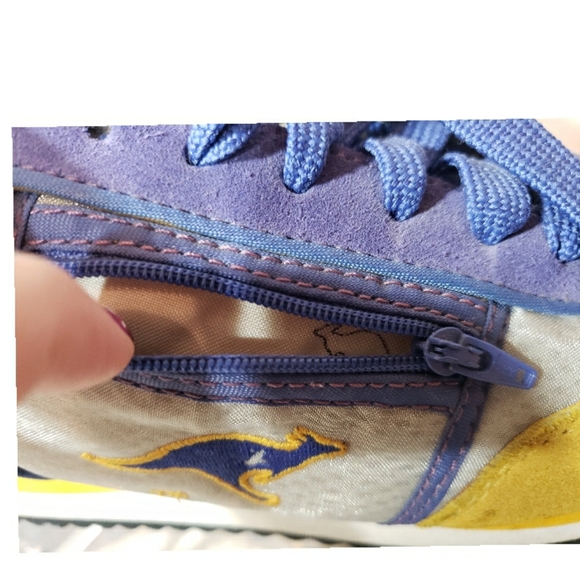 🦘💛💜KangaROOS Purple & Gold sneakers💜💛🦘 - Picture 7 of 10